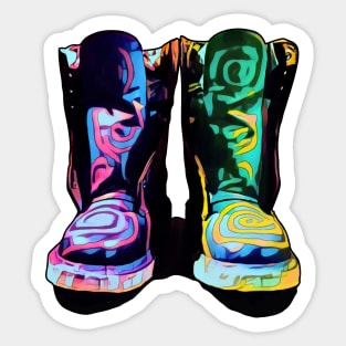 Doc Martens Sprial Sticker